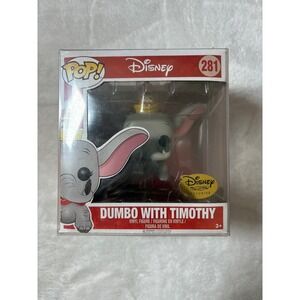Funko Pop Disney Dumbo with Timothy‎ 281 Disney Treasures Exclusive Vaulted Set